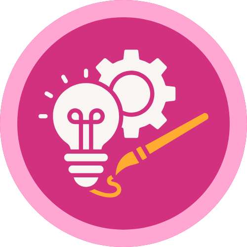 Innovation and Imagination badge