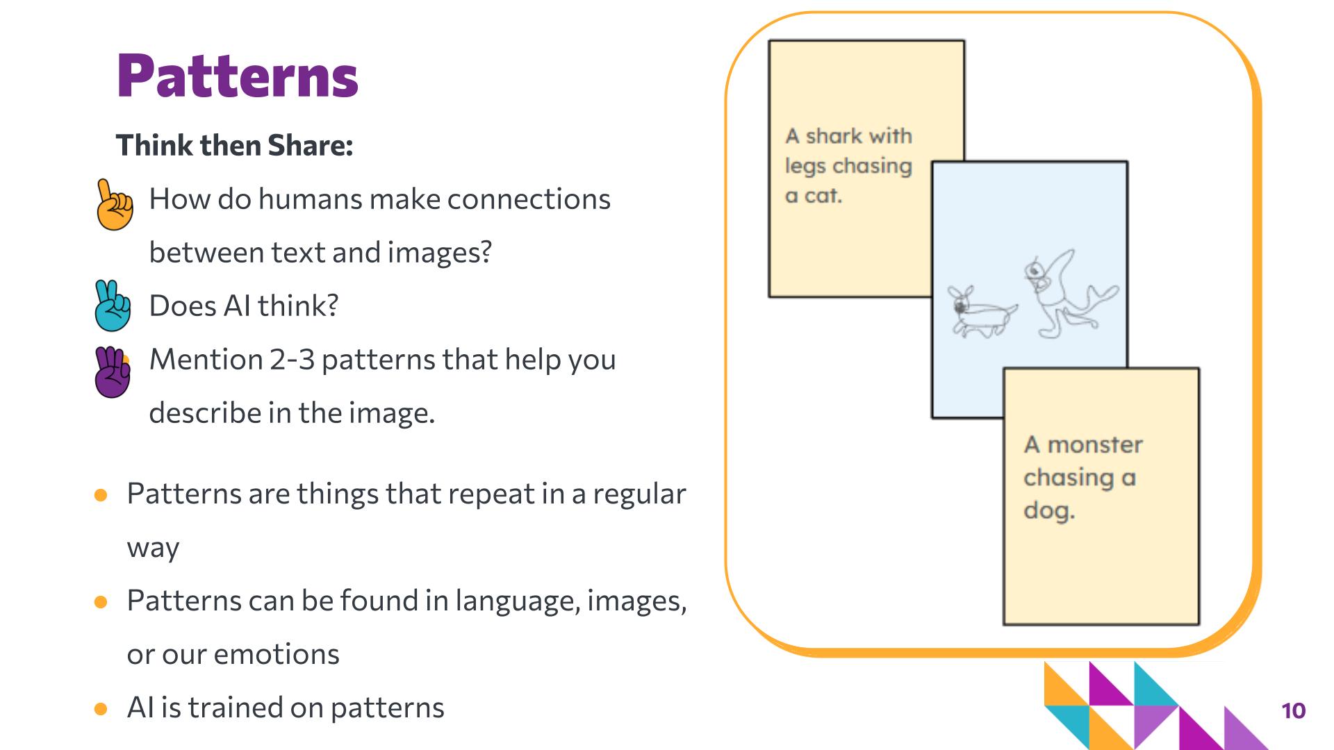 Slide 10: Patterns — You and I + AI