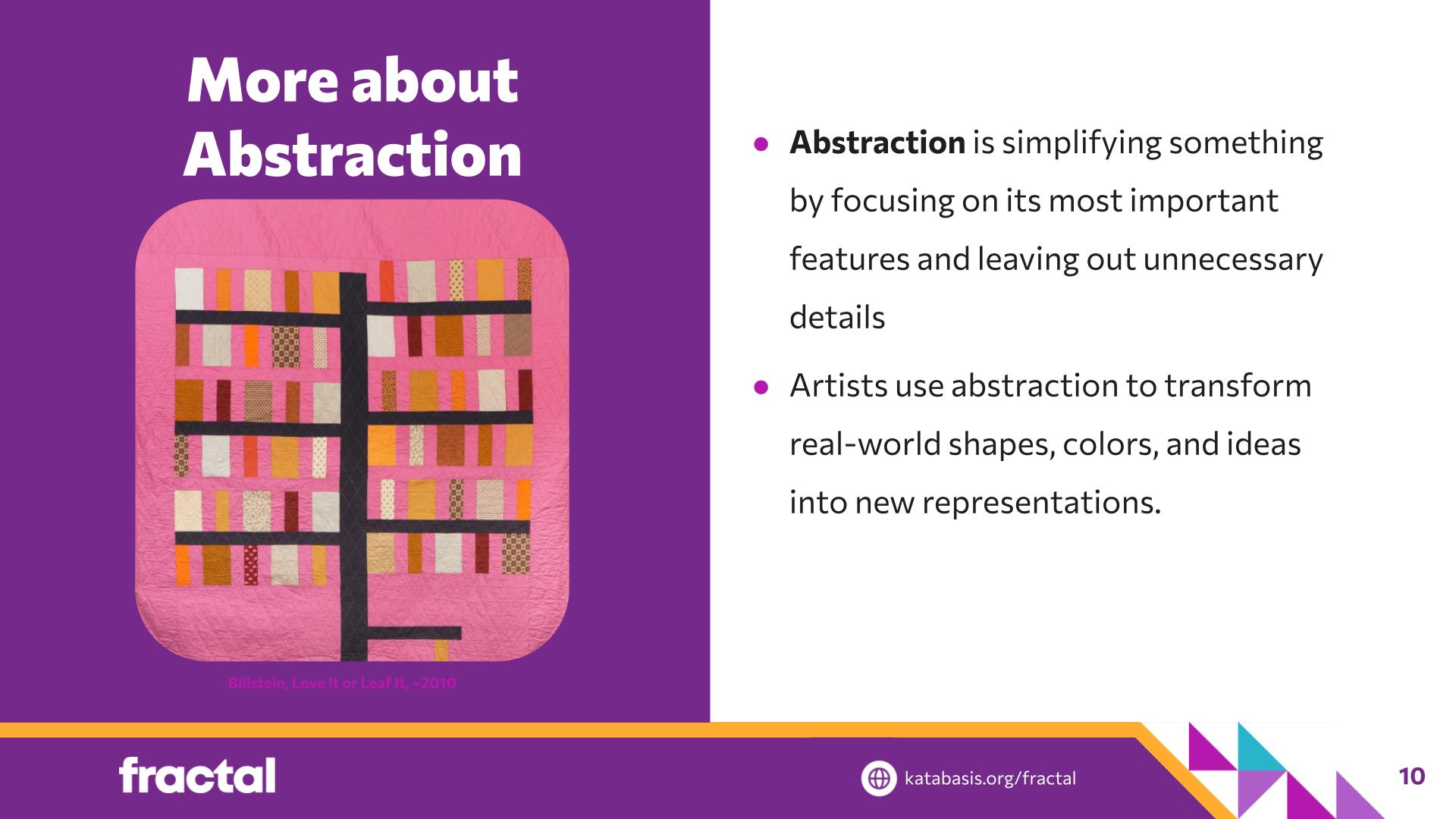 Slide 10 — Patchwork Pixels