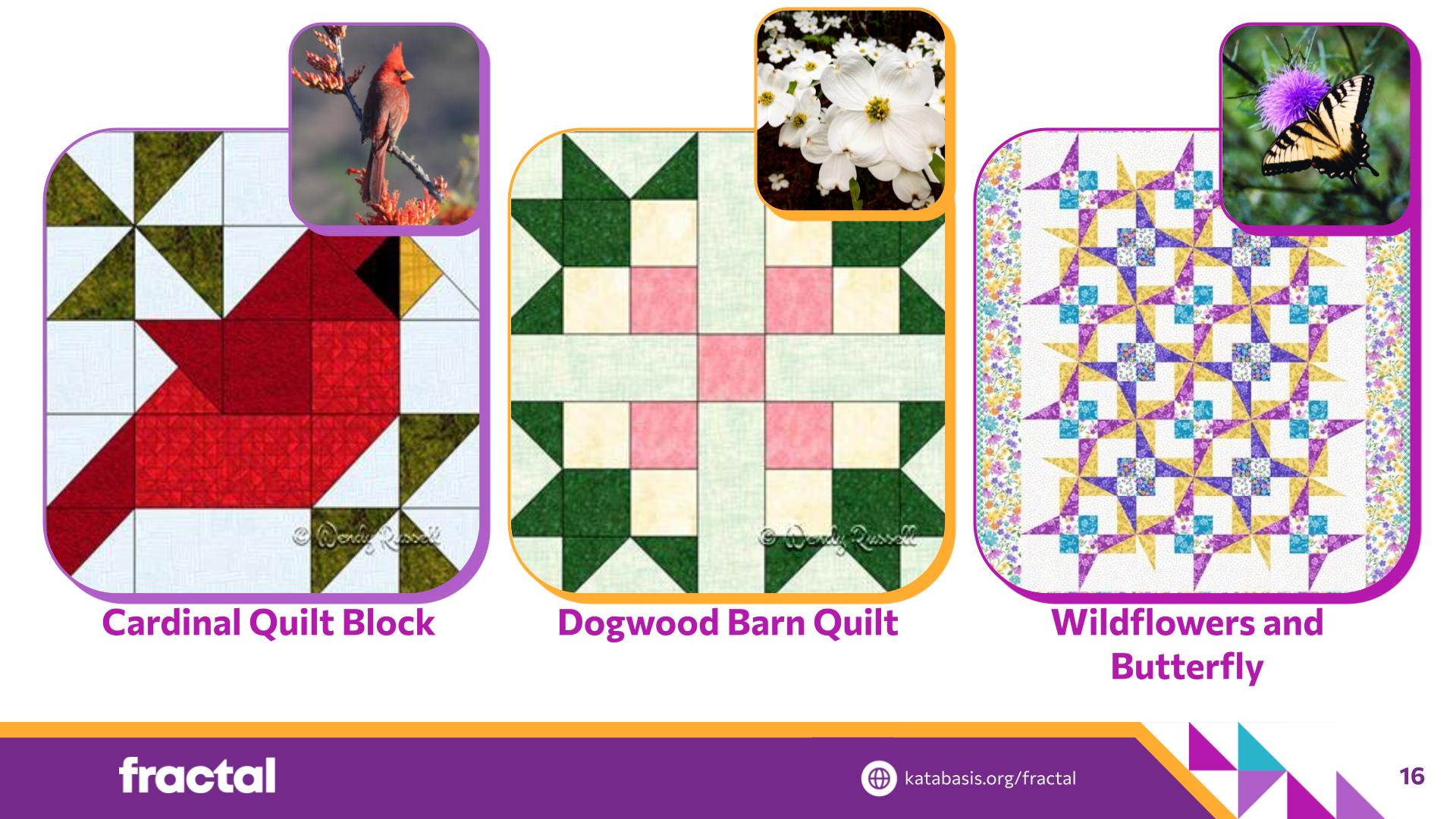 Slide 16 — Patchwork Pixels
